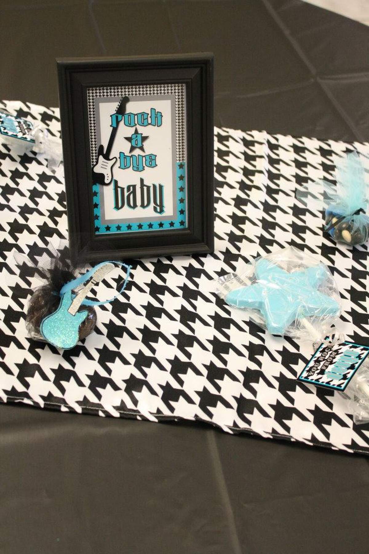 Boys Rock Baby Shower Party Ideas Photo 1 of 13 Catch My Party