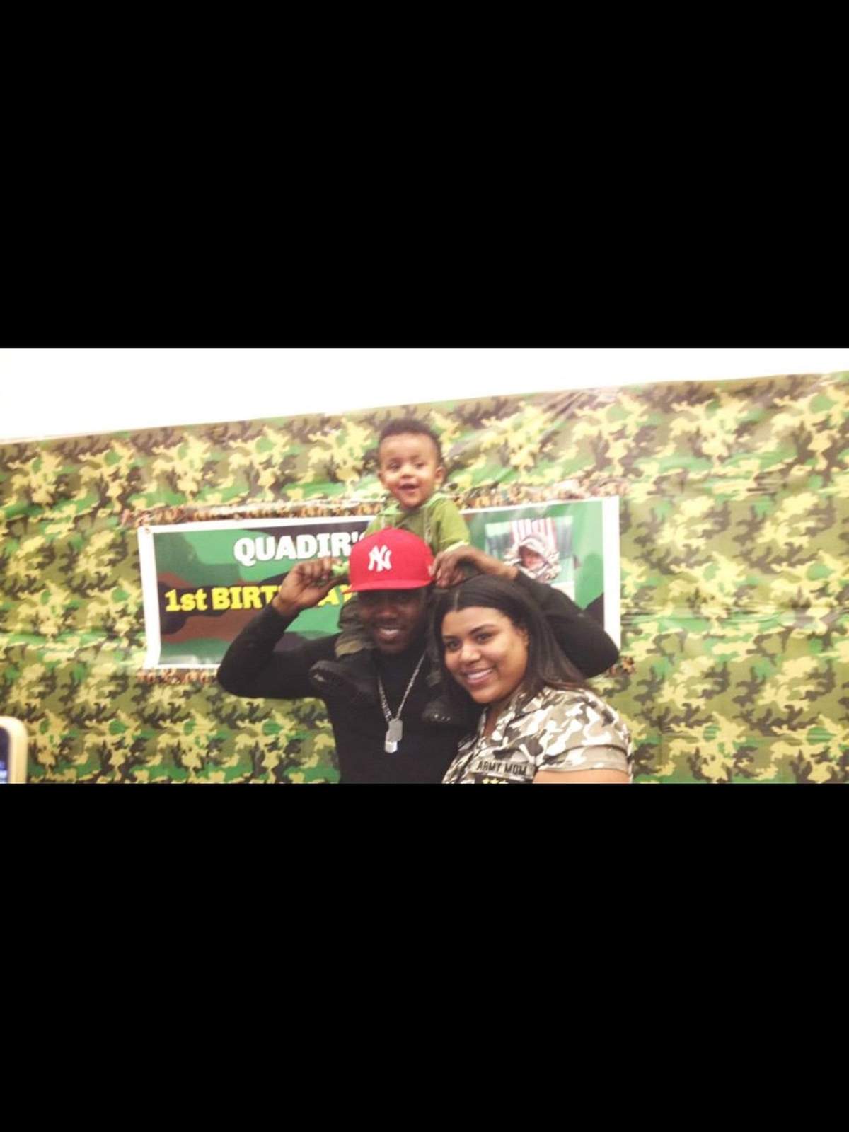 QUADIR'S 1st birthday - Army/Camouflage 