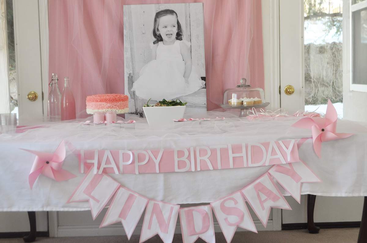 Lindsay's 3rd Birthday  - pink ballerina