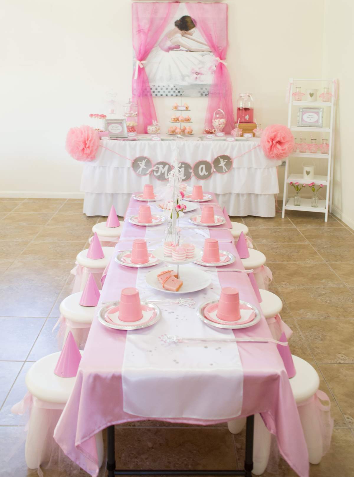 Mia's 5th Birthday - ballerina party