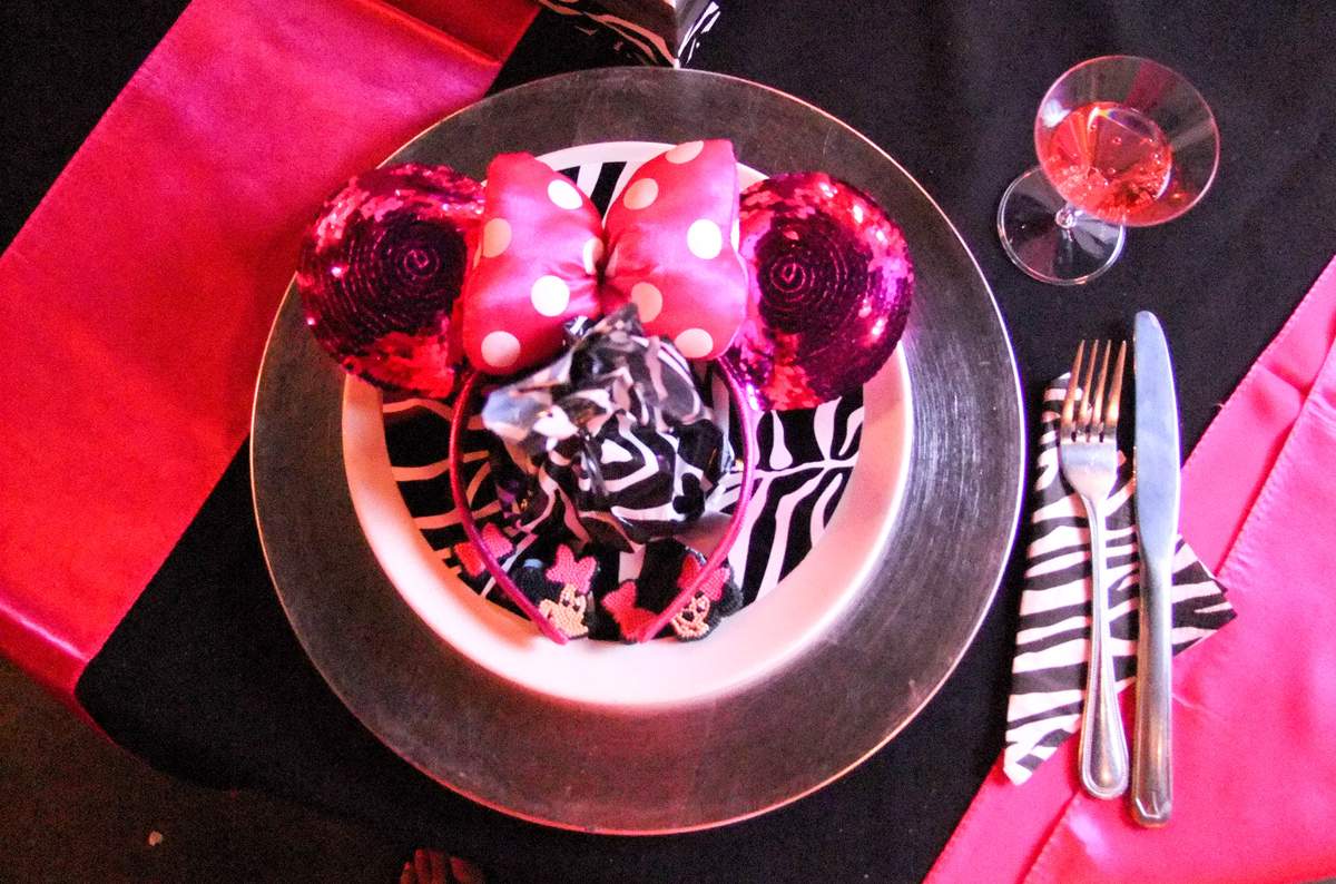 Zara's 5th Birthday - Minnie Mouse and Zebra Print
