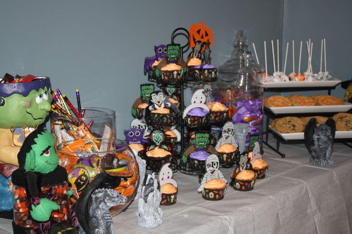 Andrew's 4th Birthday - Monster Costume