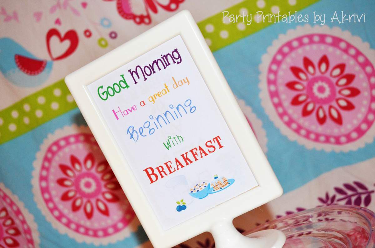 Breakfast Cereal Bar - Dinner, Birthday, Breakfast