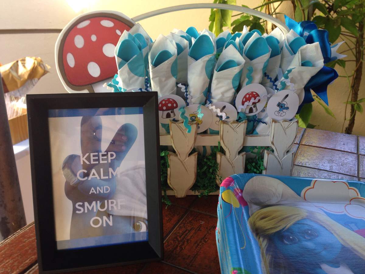 Smurfday party!! - Smurfs