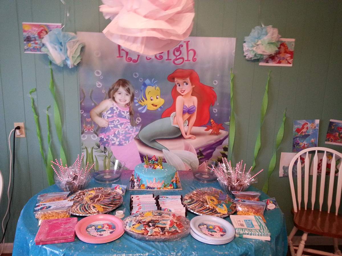 Little Mermaid birthday party - The Little Mermaid