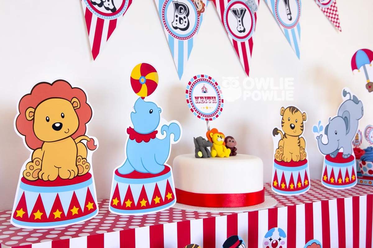 Circus/Carnival Baby Shower Party Ideas Photo 1 of 26 Catch My Party