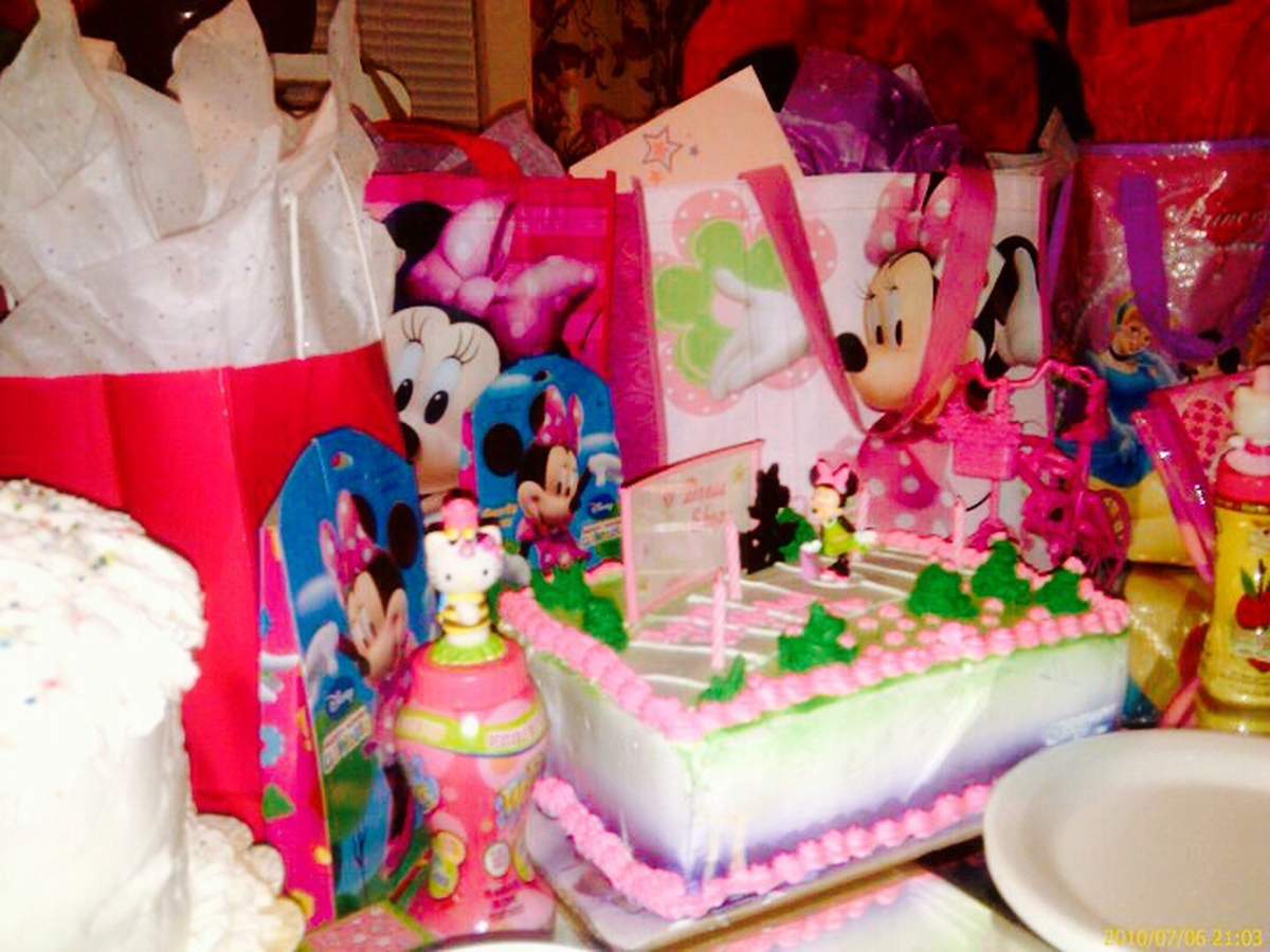 Jollie's 4th birthday - Minnie Mouse