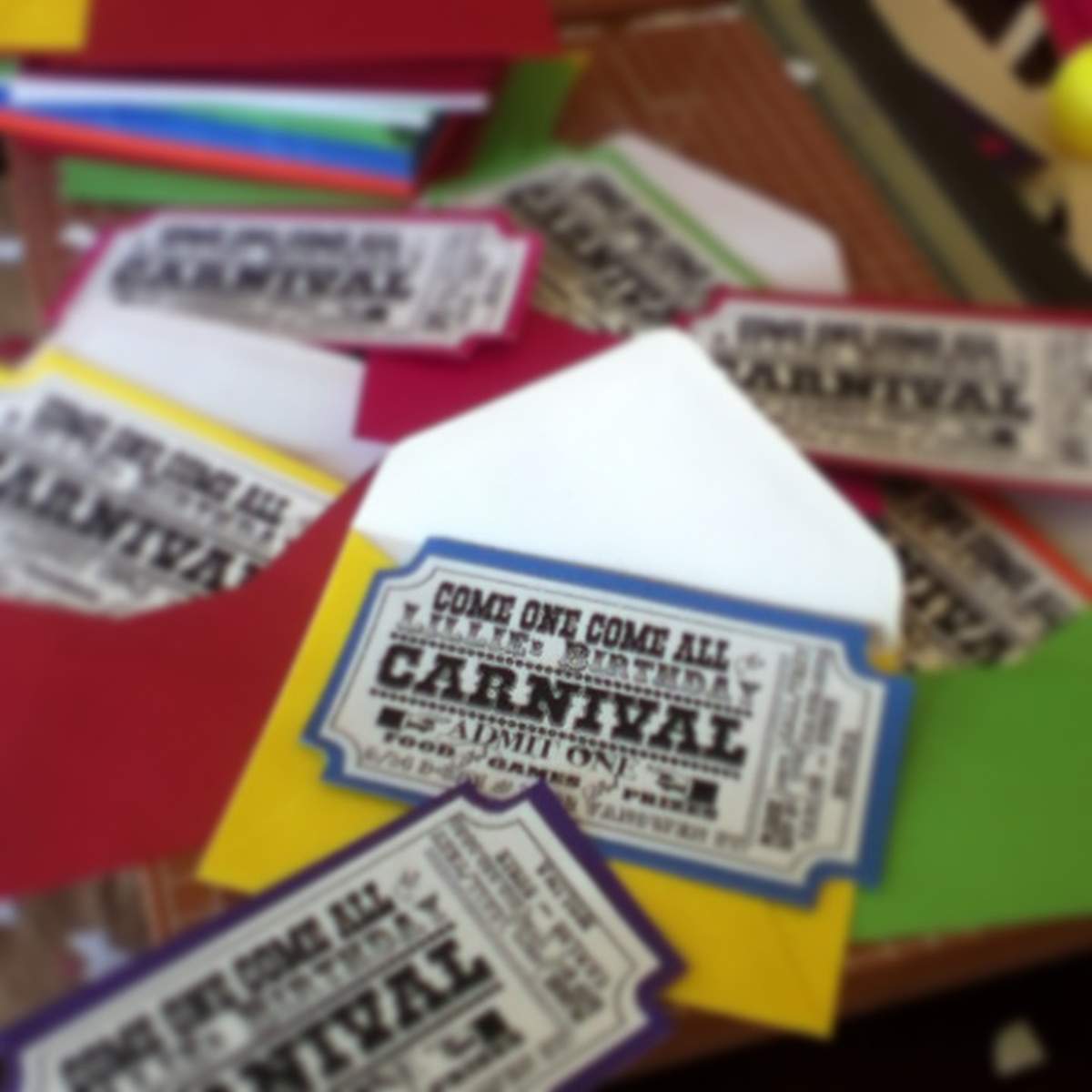 Chris & Lillie's Birthday  - Carnival