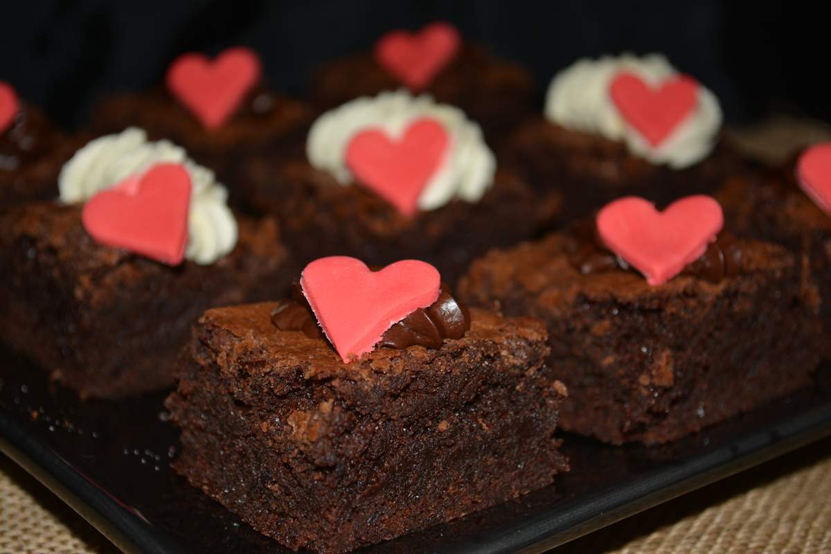 Decadent Chocolate Valentine - Chocolate & Gold