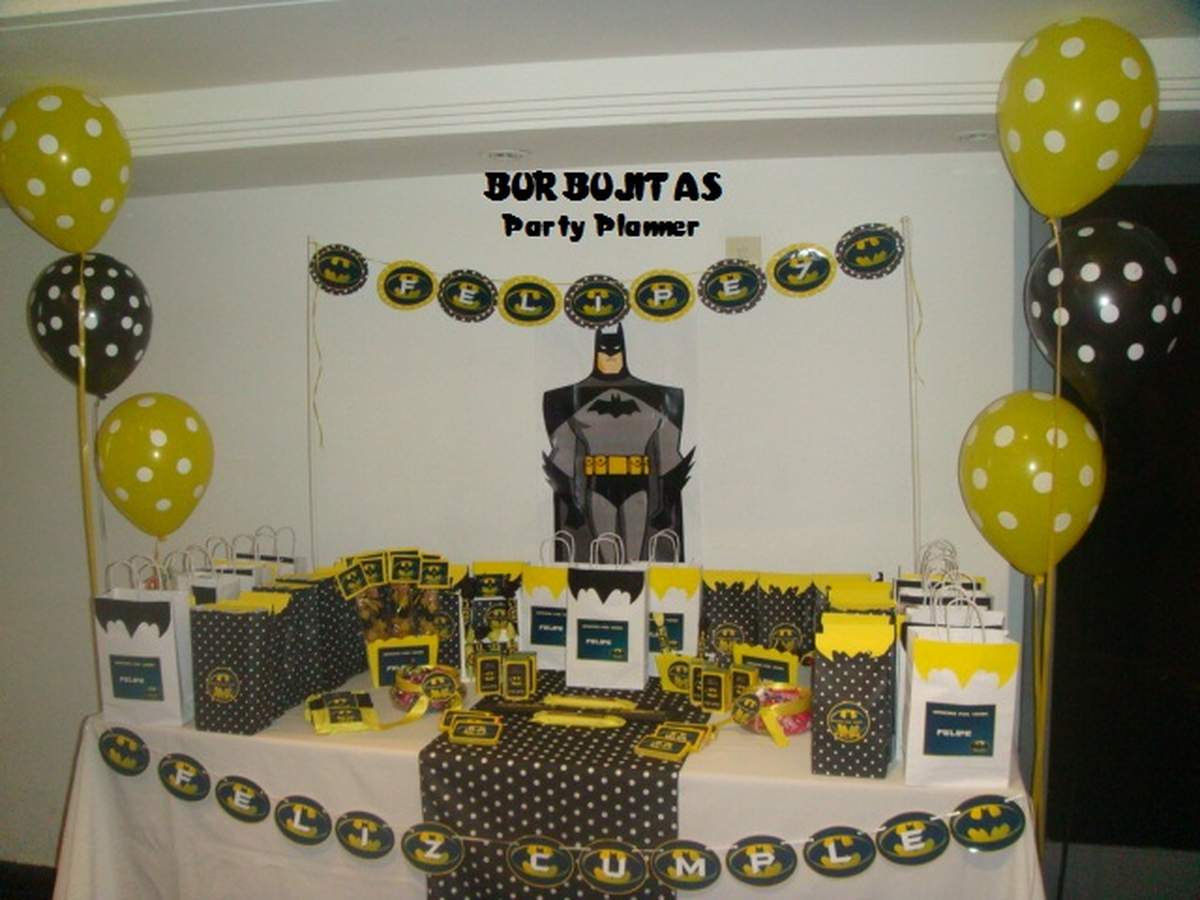 Felipe´s Batman Birthday - Super Heroes:  Batman