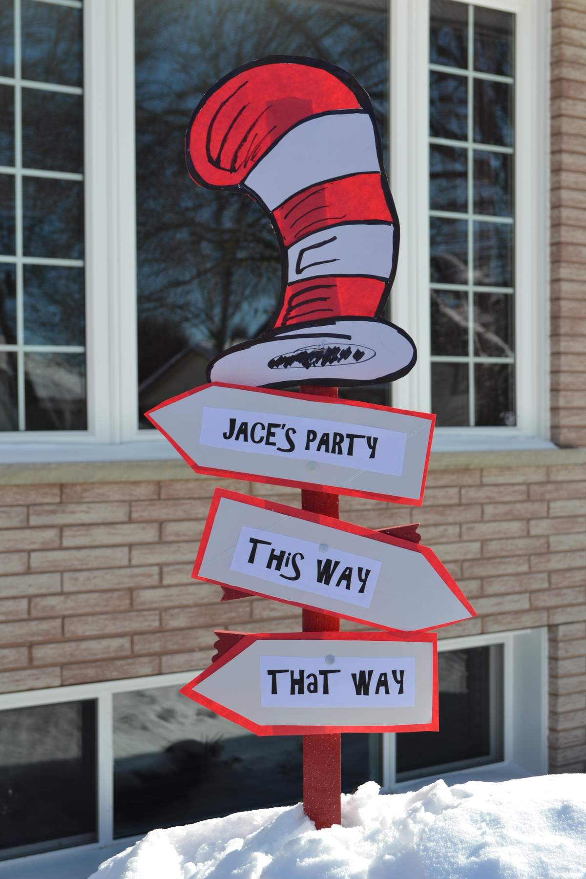 Jace is 1! - The Cat in the Hat