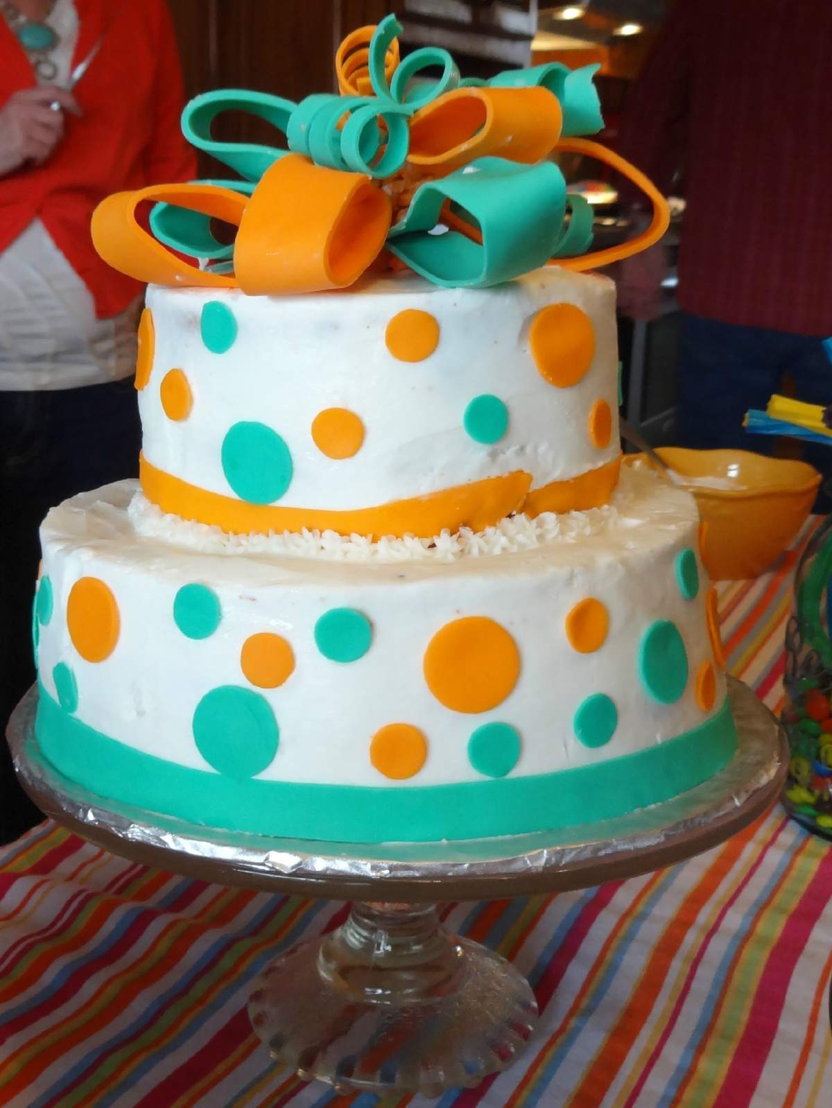 Harper's 3rd Birthday - Polka Dots & Curlicues