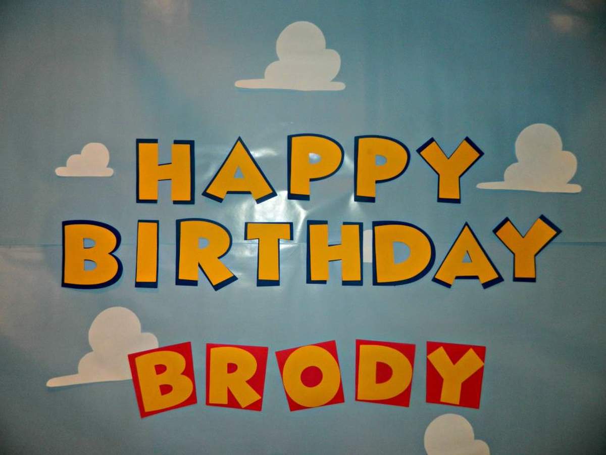 Brody's 3rd Birthday - Toy Story