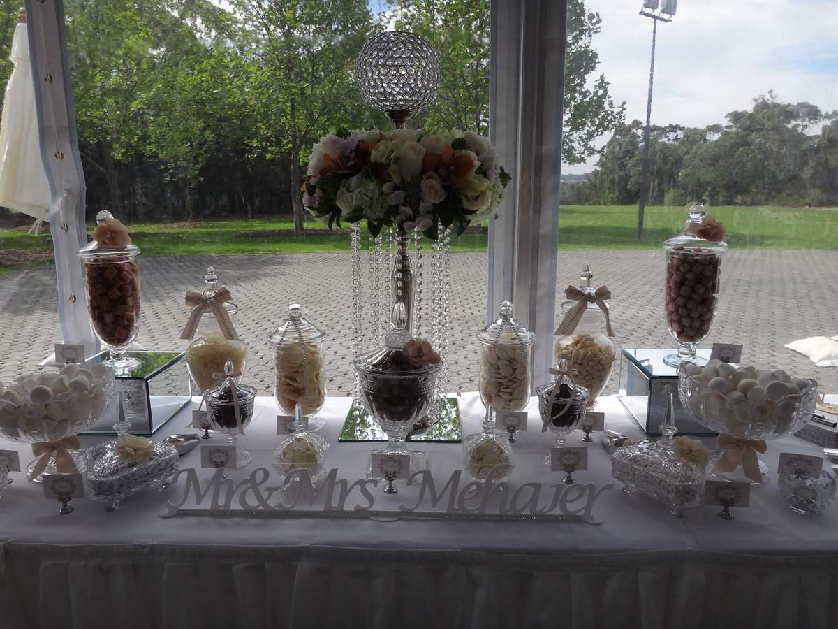Salim & Aisha's Engagement - Ivory, Cream and Brown