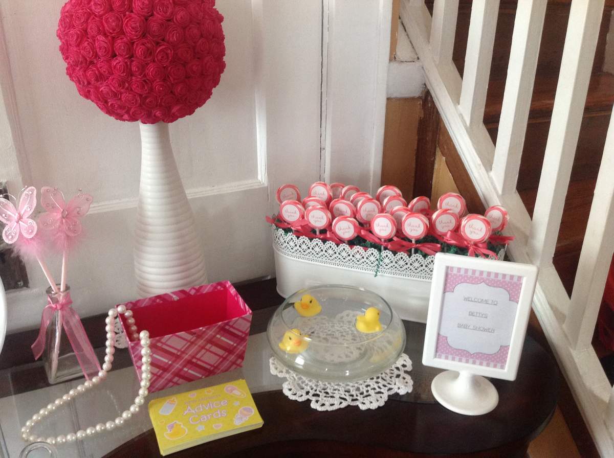 Princess & tutu Baby Shower Party Ideas Photo 1 of 7 Catch My Party