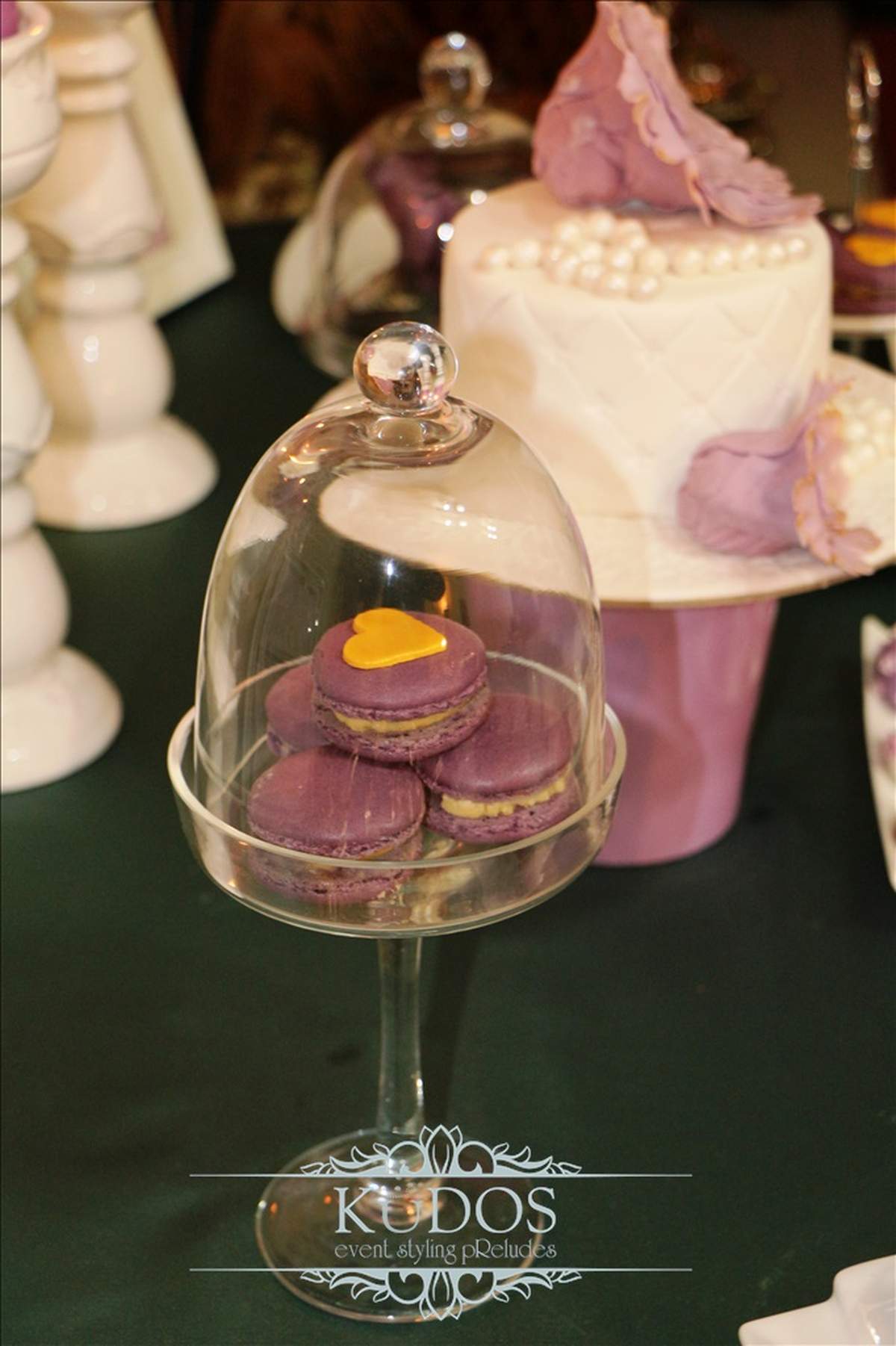 Purple and Green Engagement Party Ideas Photo 5 of 25 Catch My Party