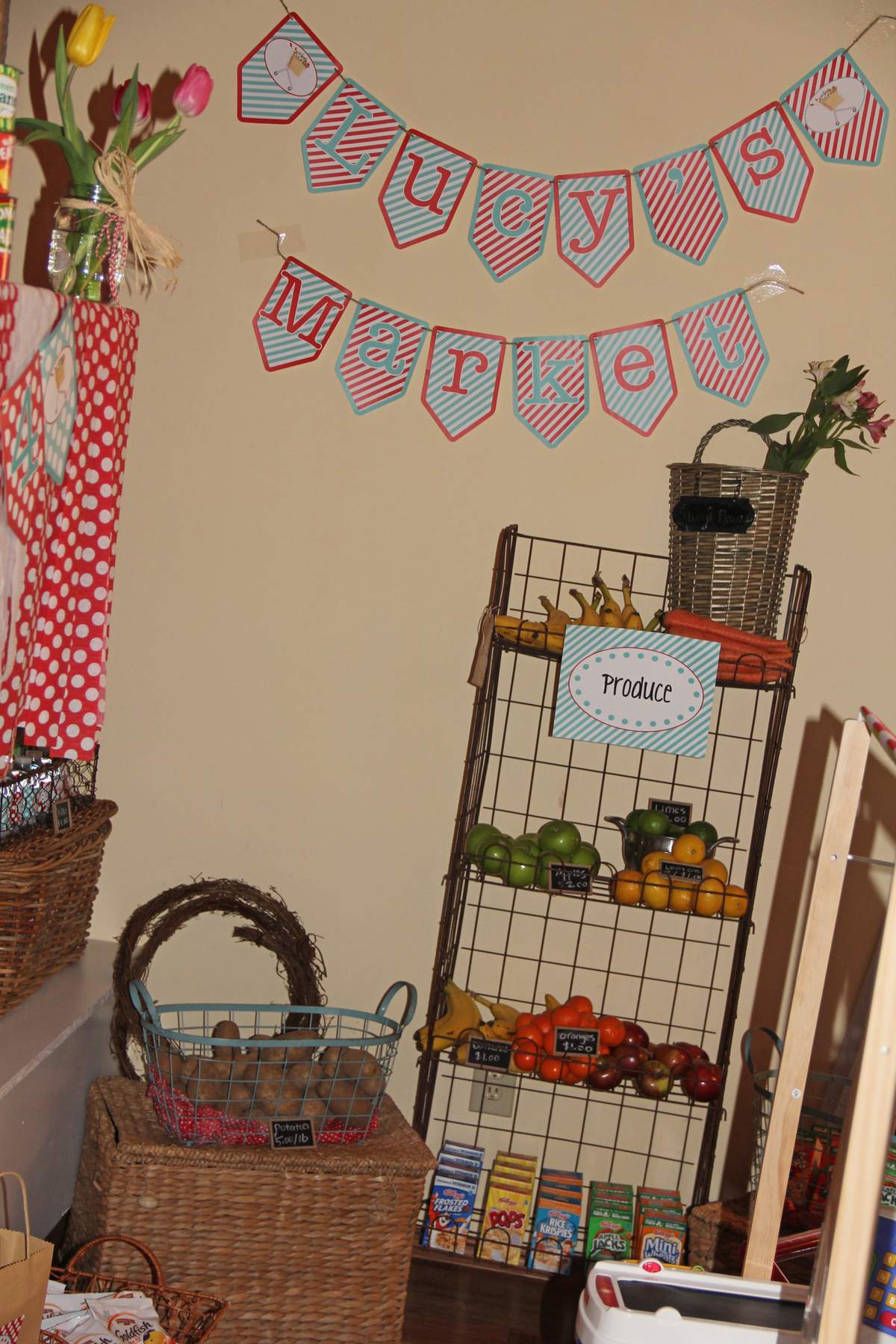 grocery store Birthday Party Ideas Photo 4 of 31 Catch My Party