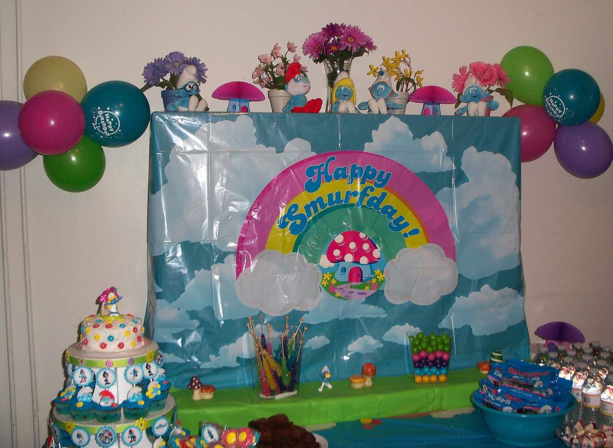 Arianna's 8th Birthday - Smurfs 2