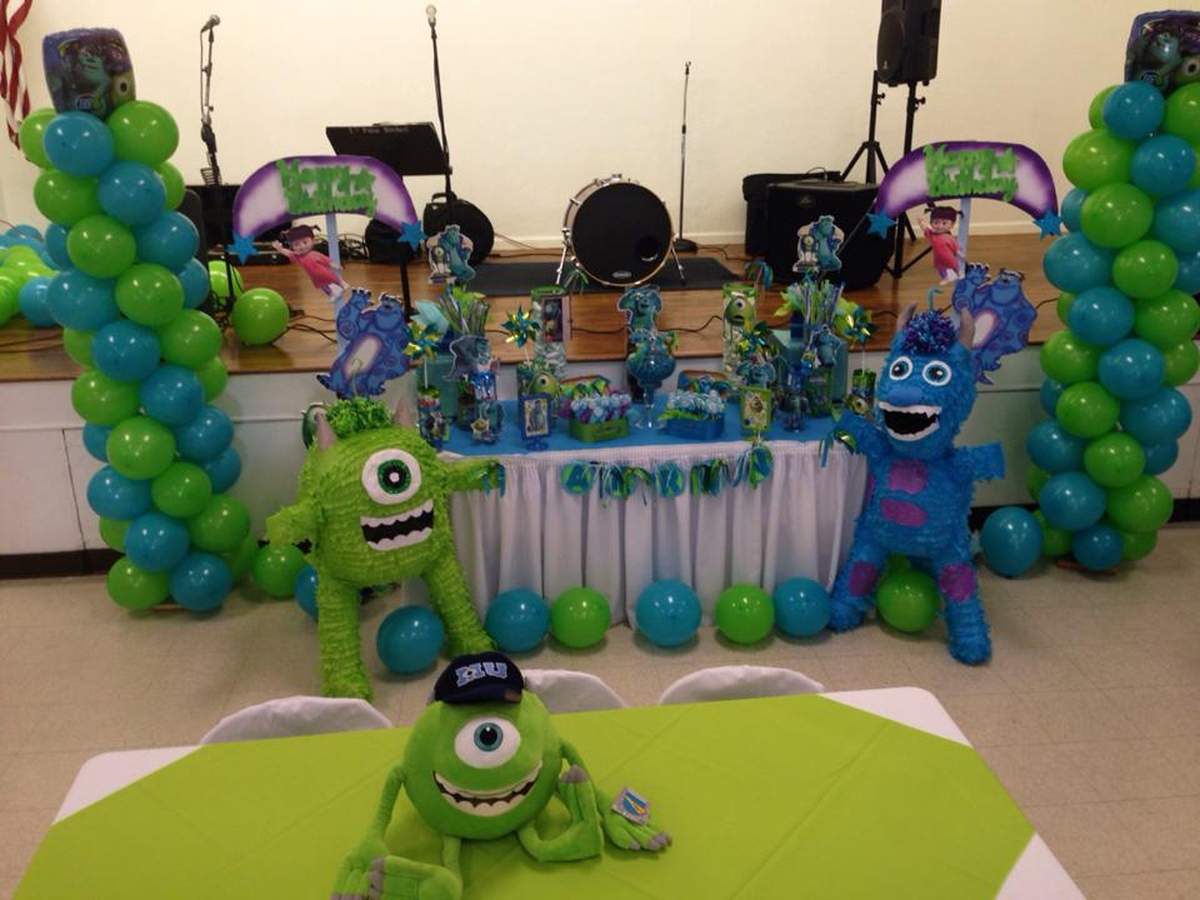Monster s Inc Birthday Party Ideas Photo 1 Of 17 Catch My Party