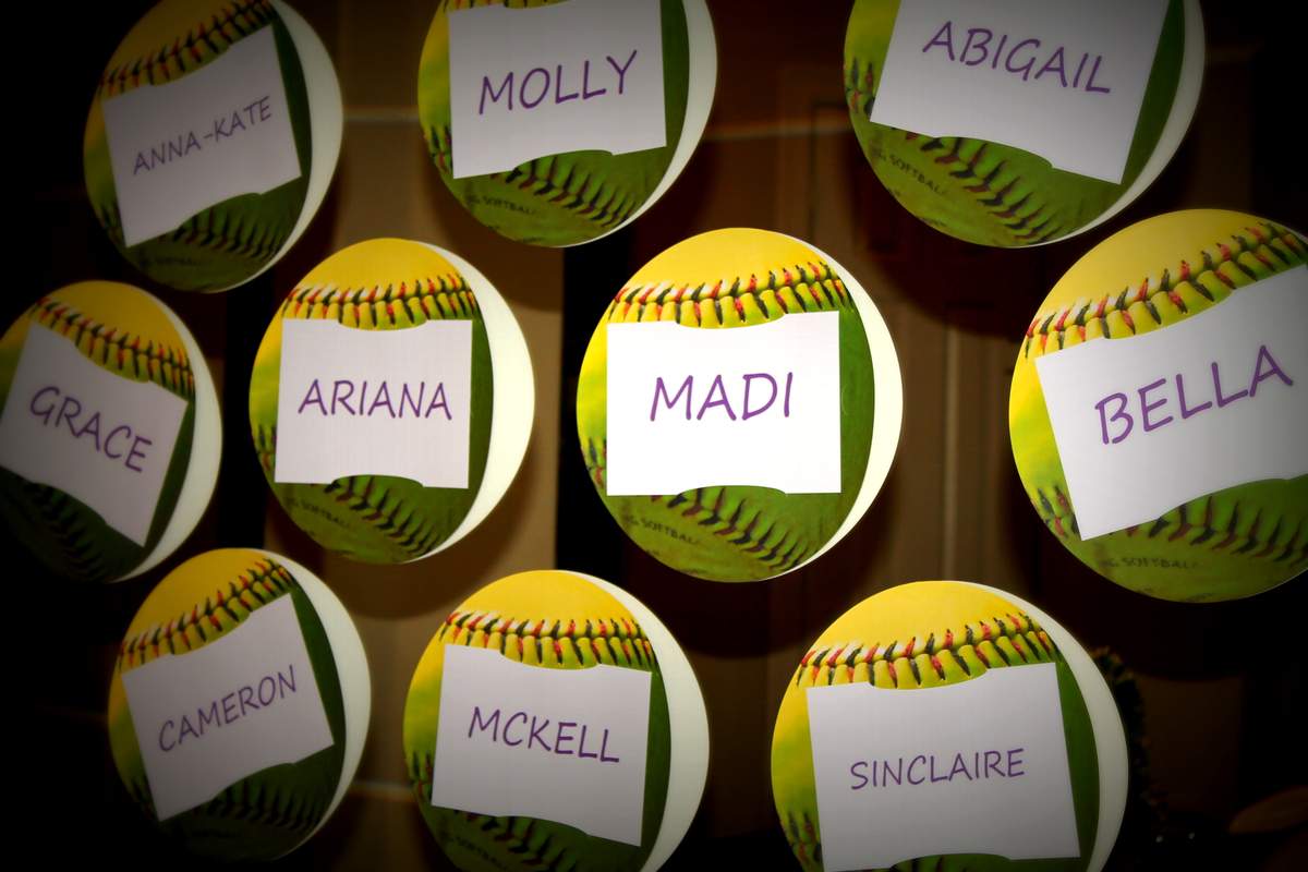 Softball Dinner Party Party Ideas | Photo 1 of 3 | Catch My Party