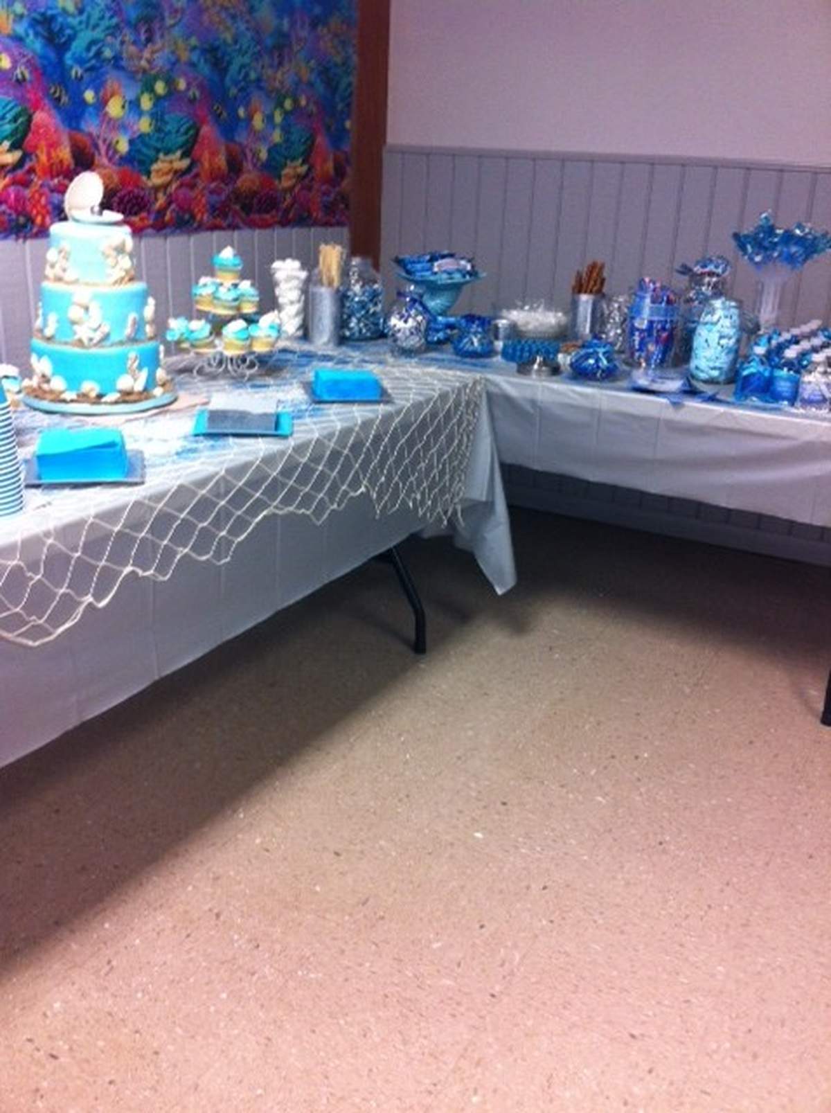 Ocean/Under the Sea Baby Shower Party Ideas Photo 2 of 8 Catch My Party