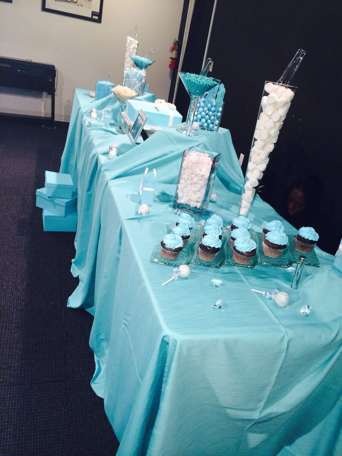 Breakfast at Tiffany's Baby Shower Party Ideas Photo 24 of 38 Catch