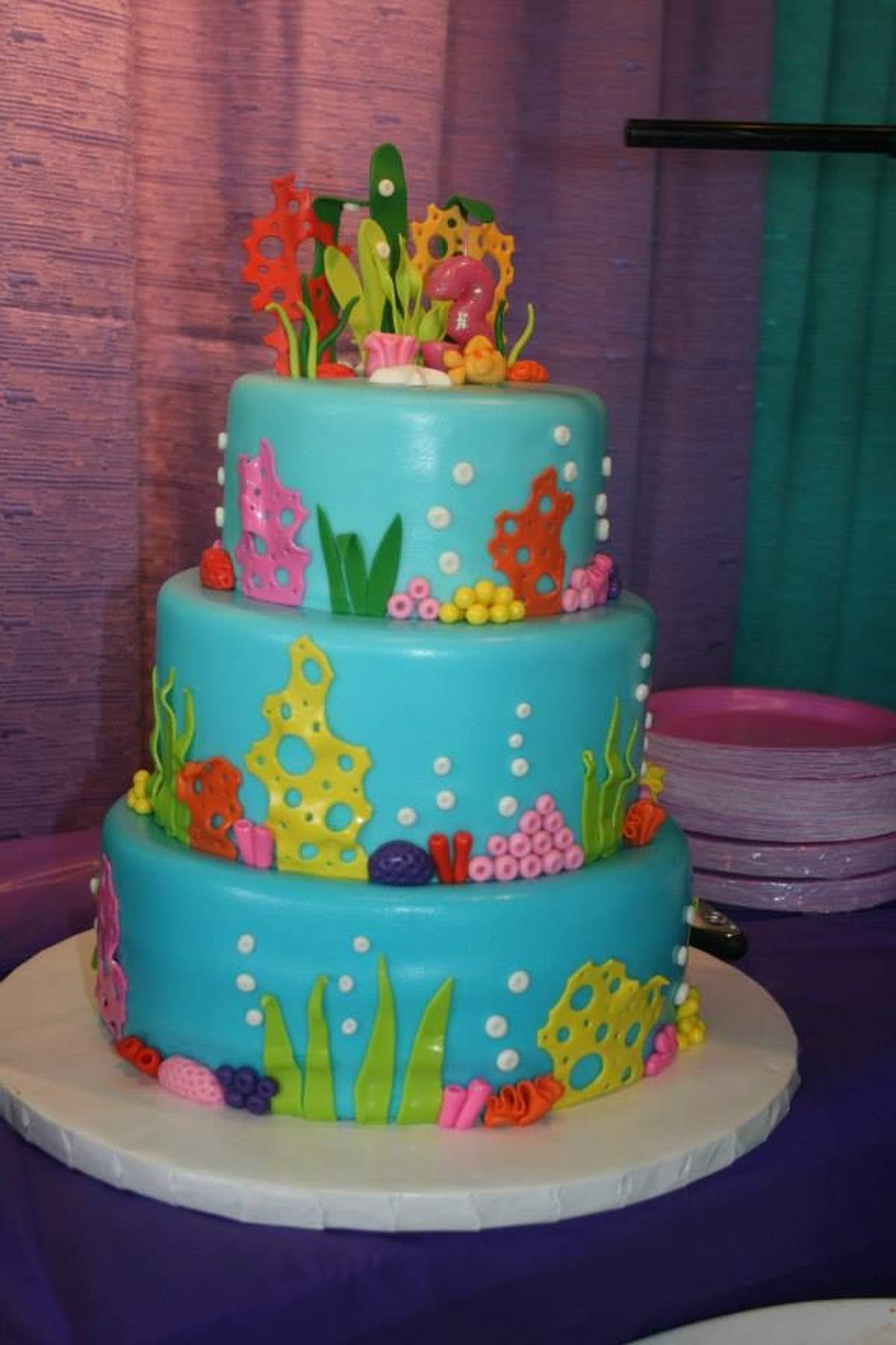 Splish, Splash Under the Sea, Olivia Grace is Turning 3! - Under the Sea