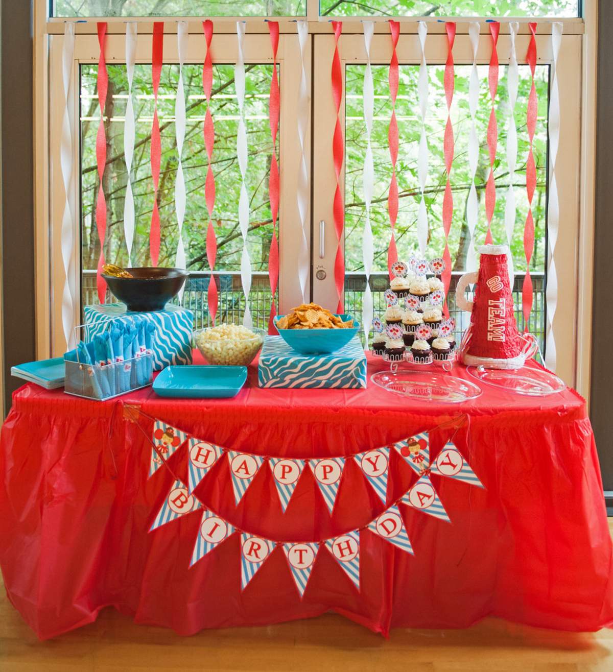 Cheerleading Birthday Party Ideas Photo 1 of 8 Catch My Party