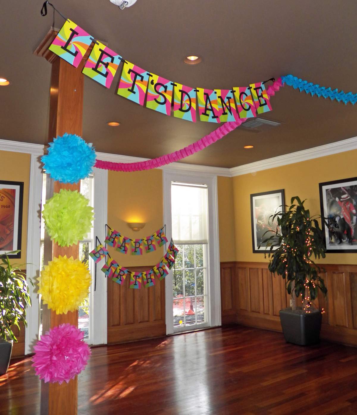 Dance Party/ Rainbow Swirl Birthday Party Ideas Photo 1 of 25 Catch