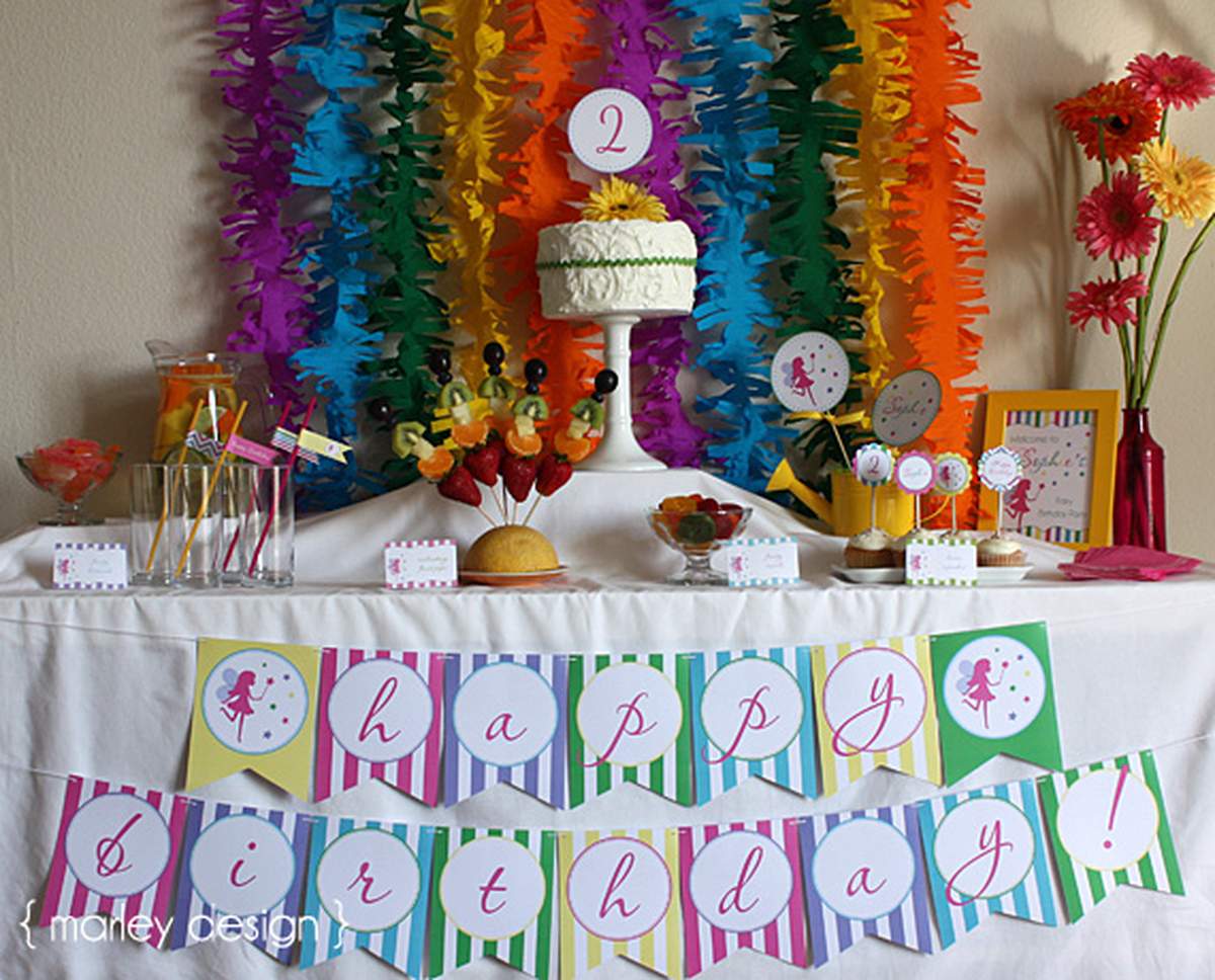 Sophie's Fairy Birthday Party - Fairy / Fairy Garden / Fairy Princess