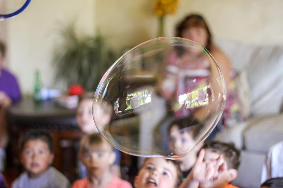 Bubbles Birthday Party Ideas Photo 13 of 17 Catch My Party