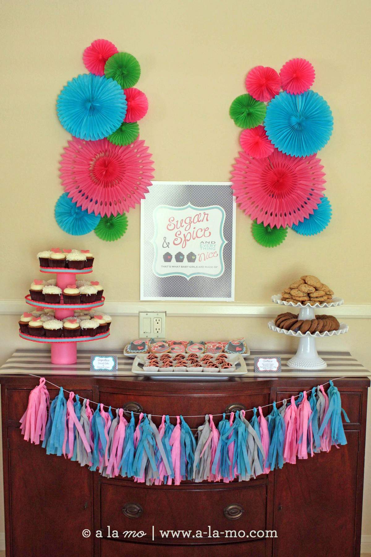 Sugar & Spice: a sweet baby girl shower - None
