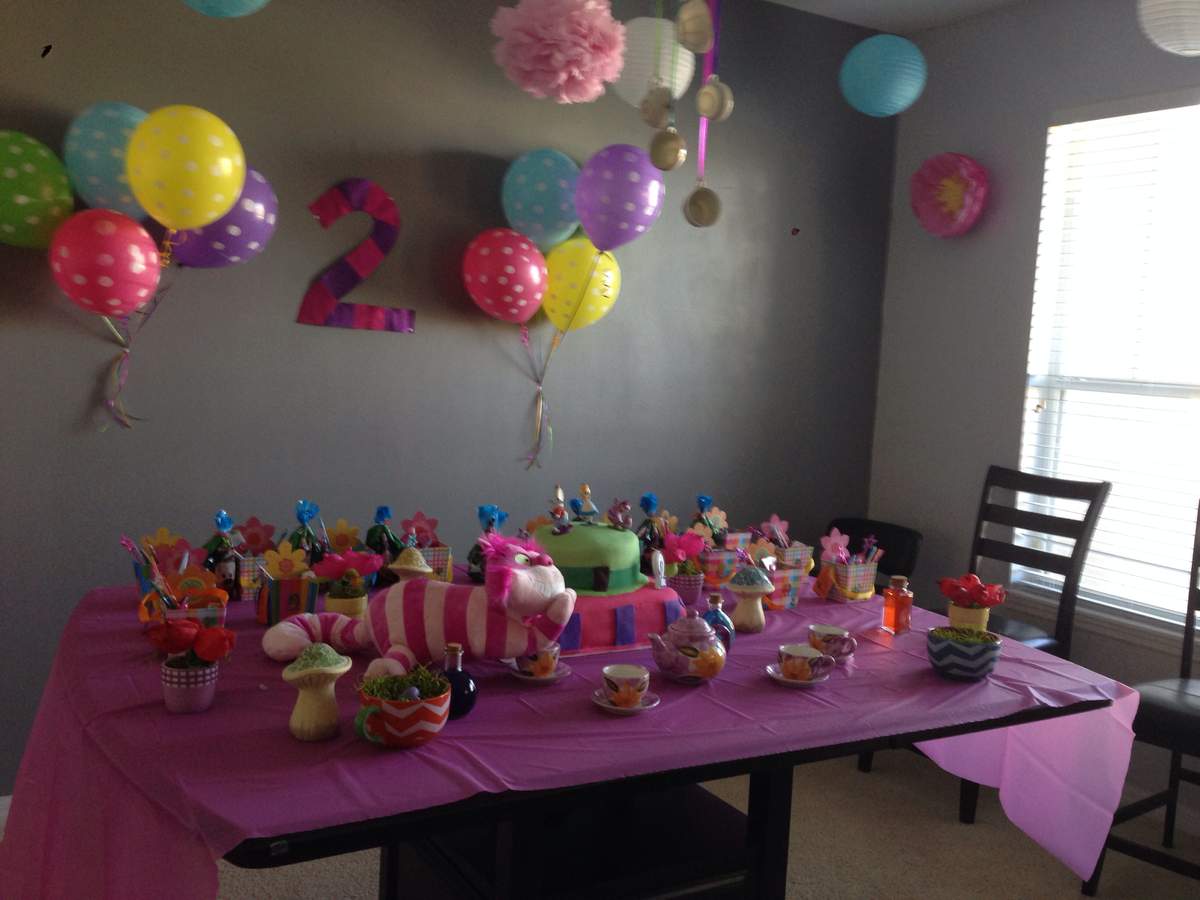Alexis's 2nd Un-birthday - Alice in Wonderland