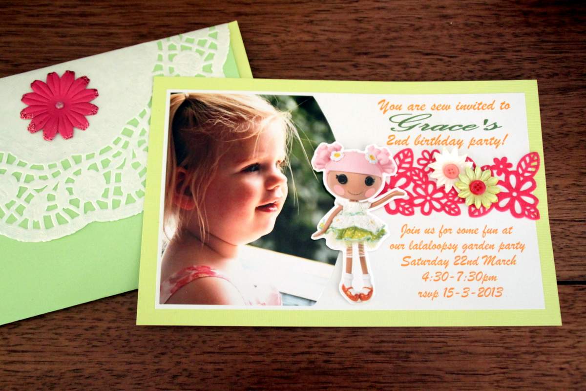 Grace's Lalaloopsy 2nd birthday - Lalaloopsy garden flowerpot