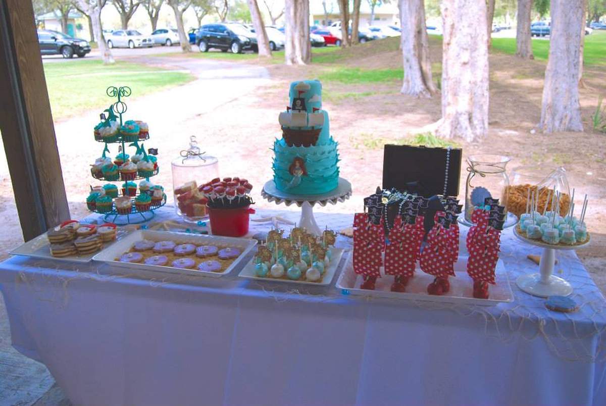 Gigi and Chris' Mermaids and Pirates Birthday - Mermaids and Pirates