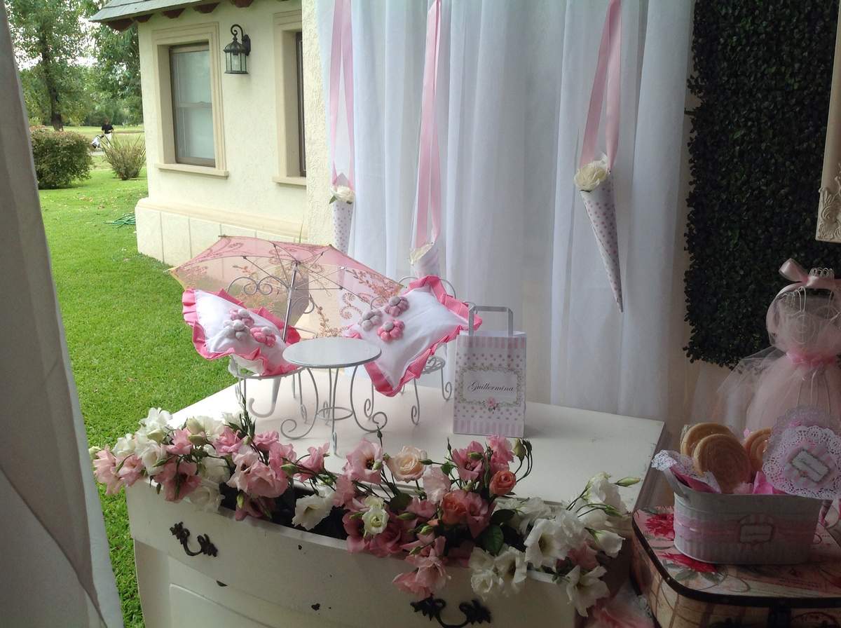 cumplebautismo de Guillermina - Shabby Chic