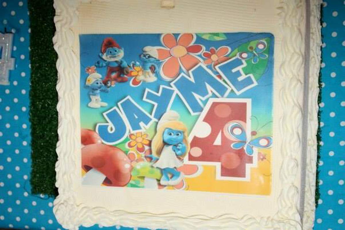 4 year old - Smurfs