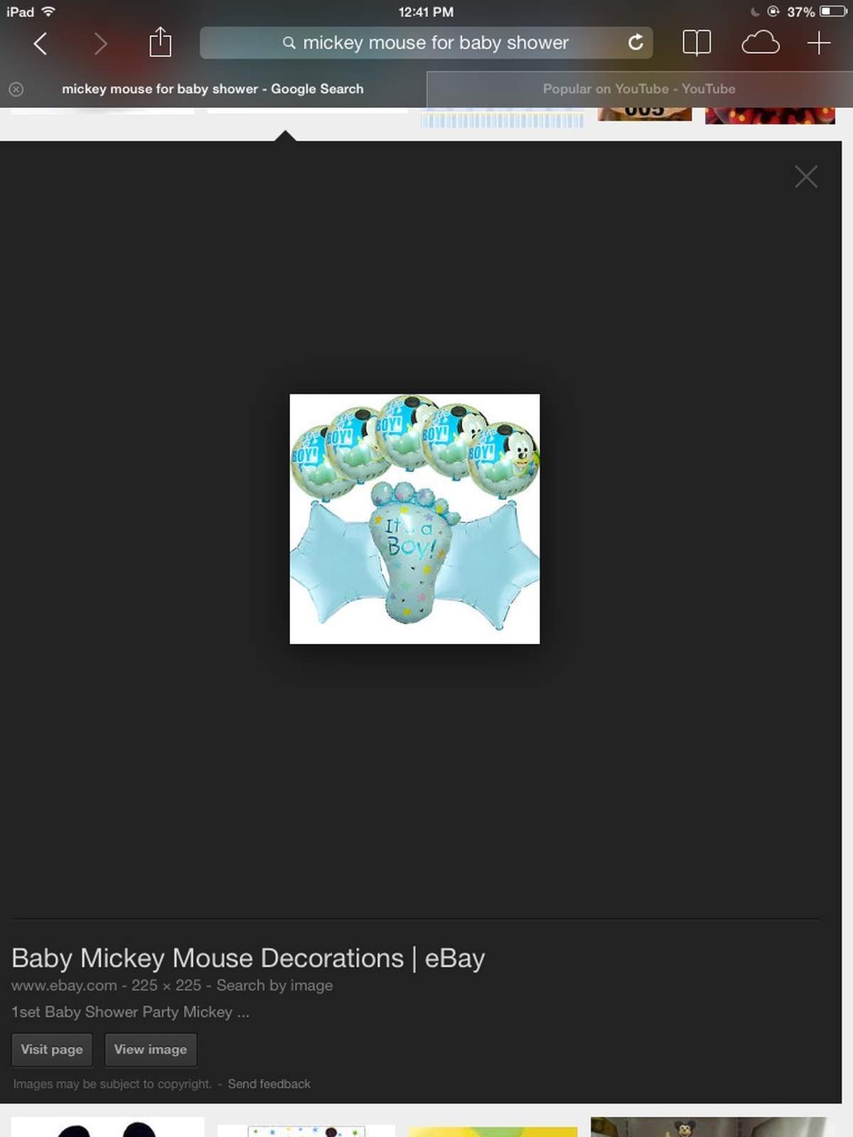 It's a boy  - Baby Mickey Mouse