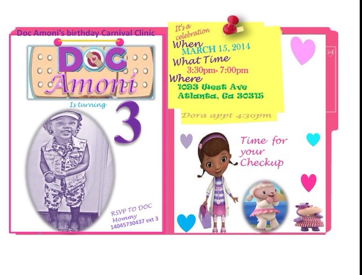 Doc Amoni's birthday clinic - Doc McStuffin