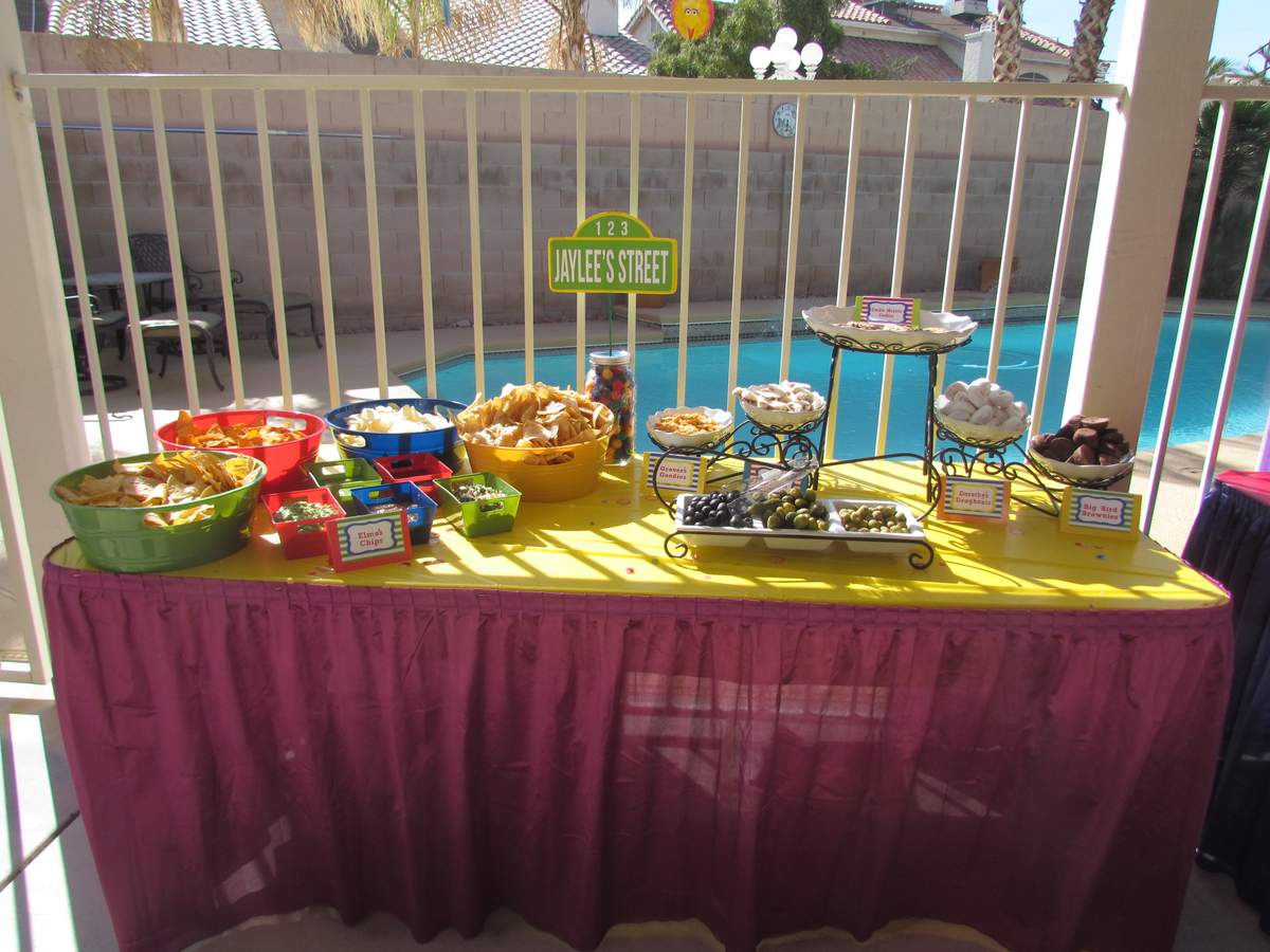 Jaylee's 2nd Birthday  - Sesame Street