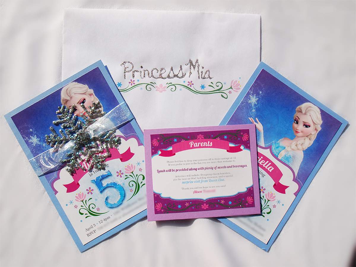 Ariella's 5th Birthday & Coronation - Frozen