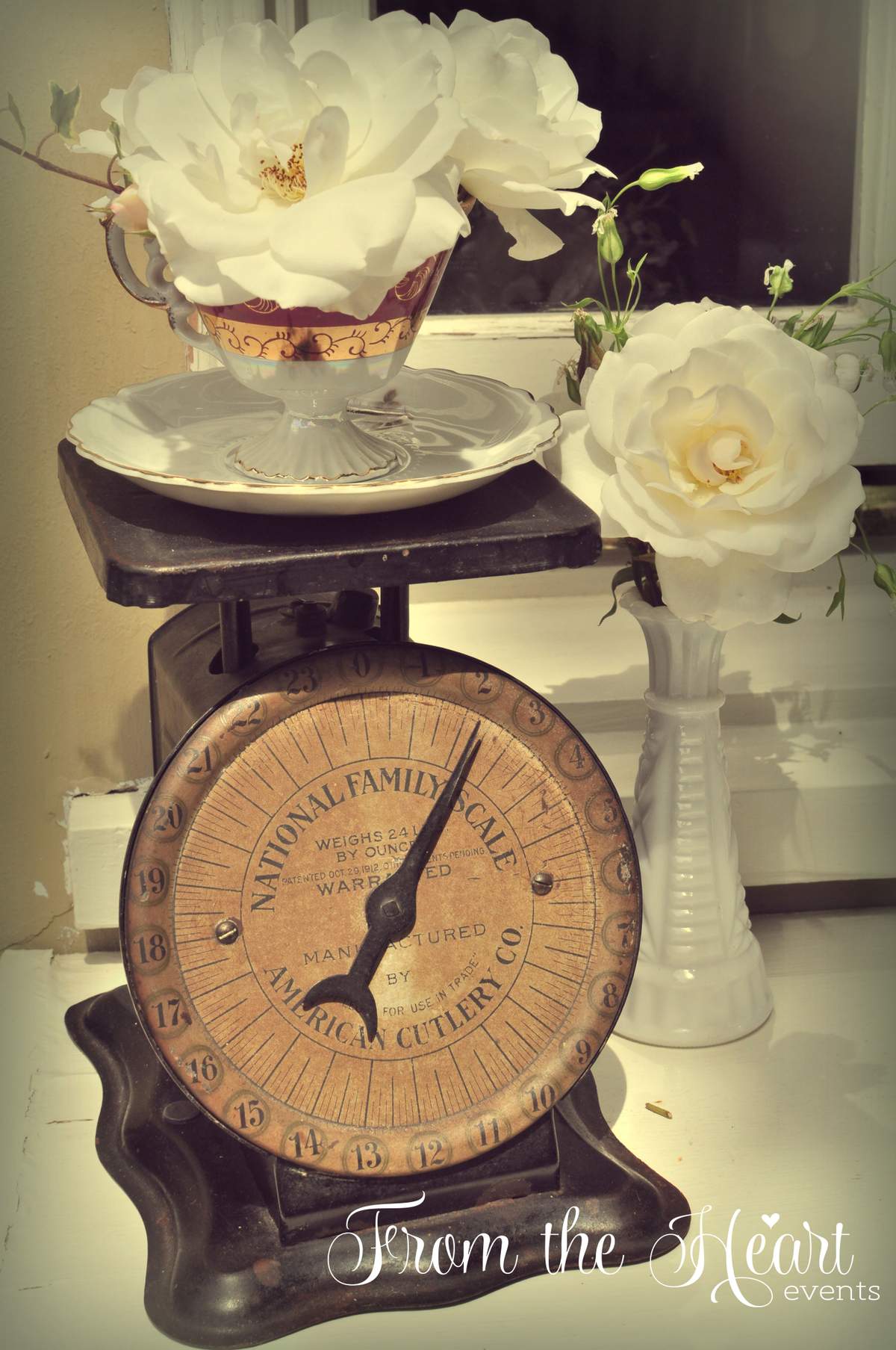 "Miss to Mrs" bridal shower - Vintage tea party