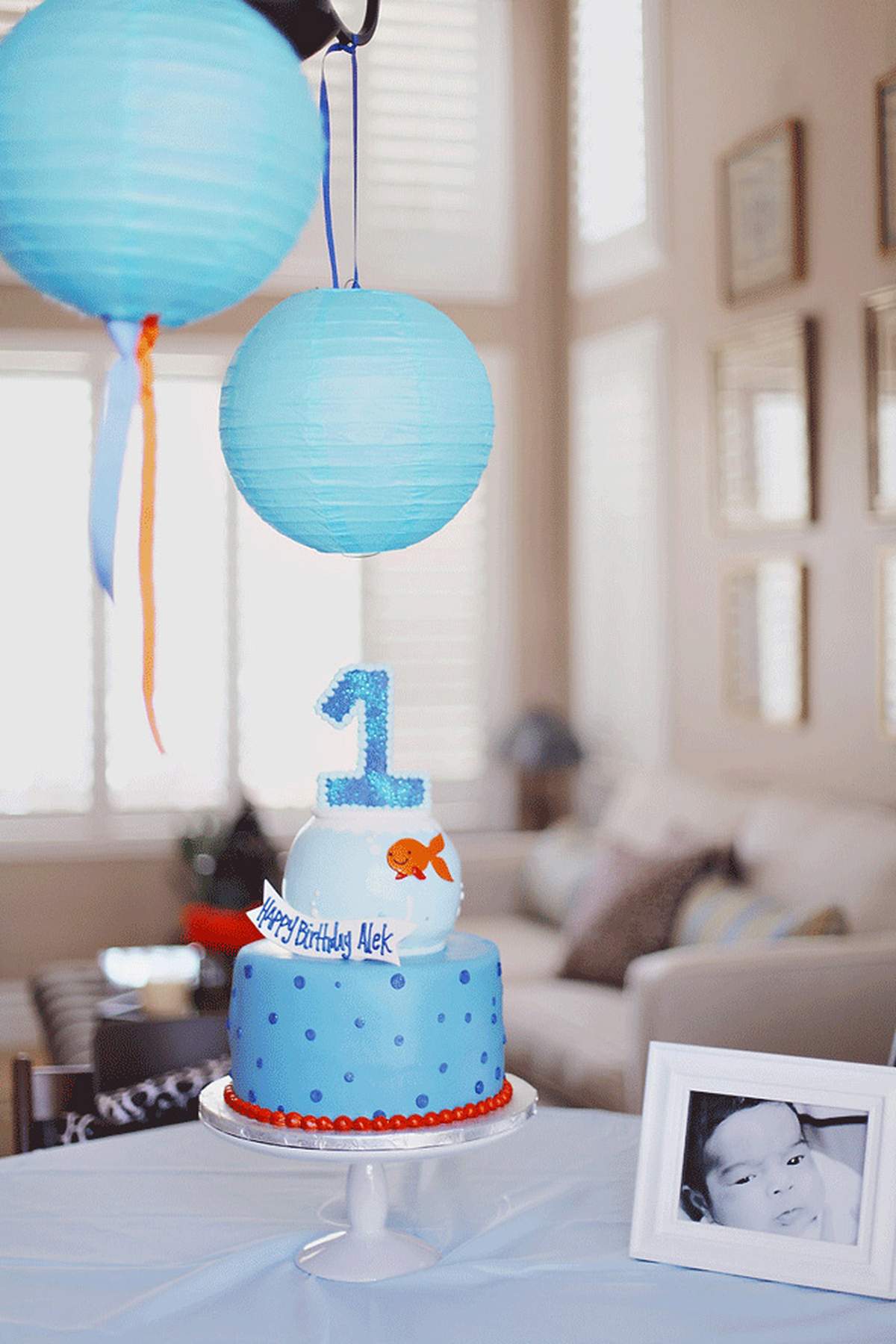 Goldfish 1st Birthday Party - Goldfish