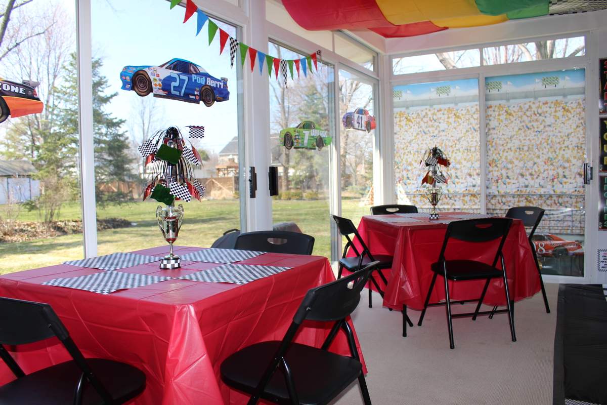 NASCAR Race Car Birthday Party Ideas Photo 1 of 17 Catch My Party