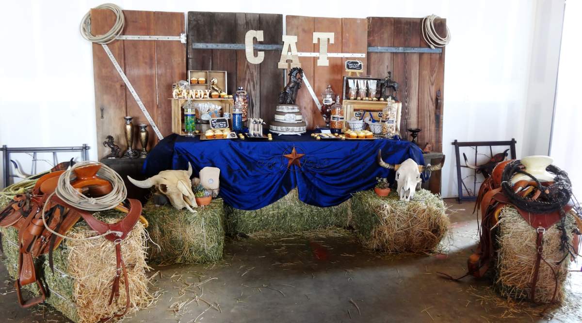 Western Cowboy Birthday Party Ideas Photo 1 Of 16 Catch My Party