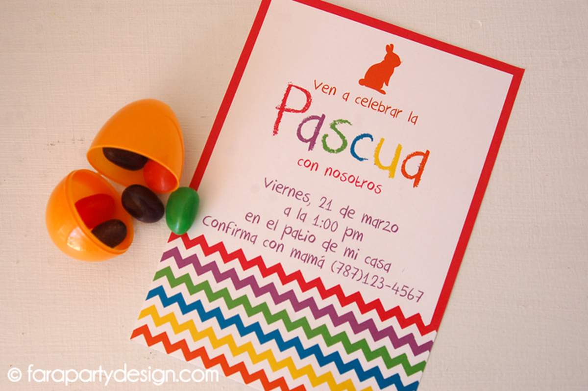Easter Chevron Party - Easter