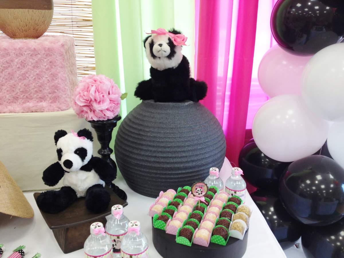 Panda Bear Birthday Party Ideas Photo 3 of 11 Catch My Party