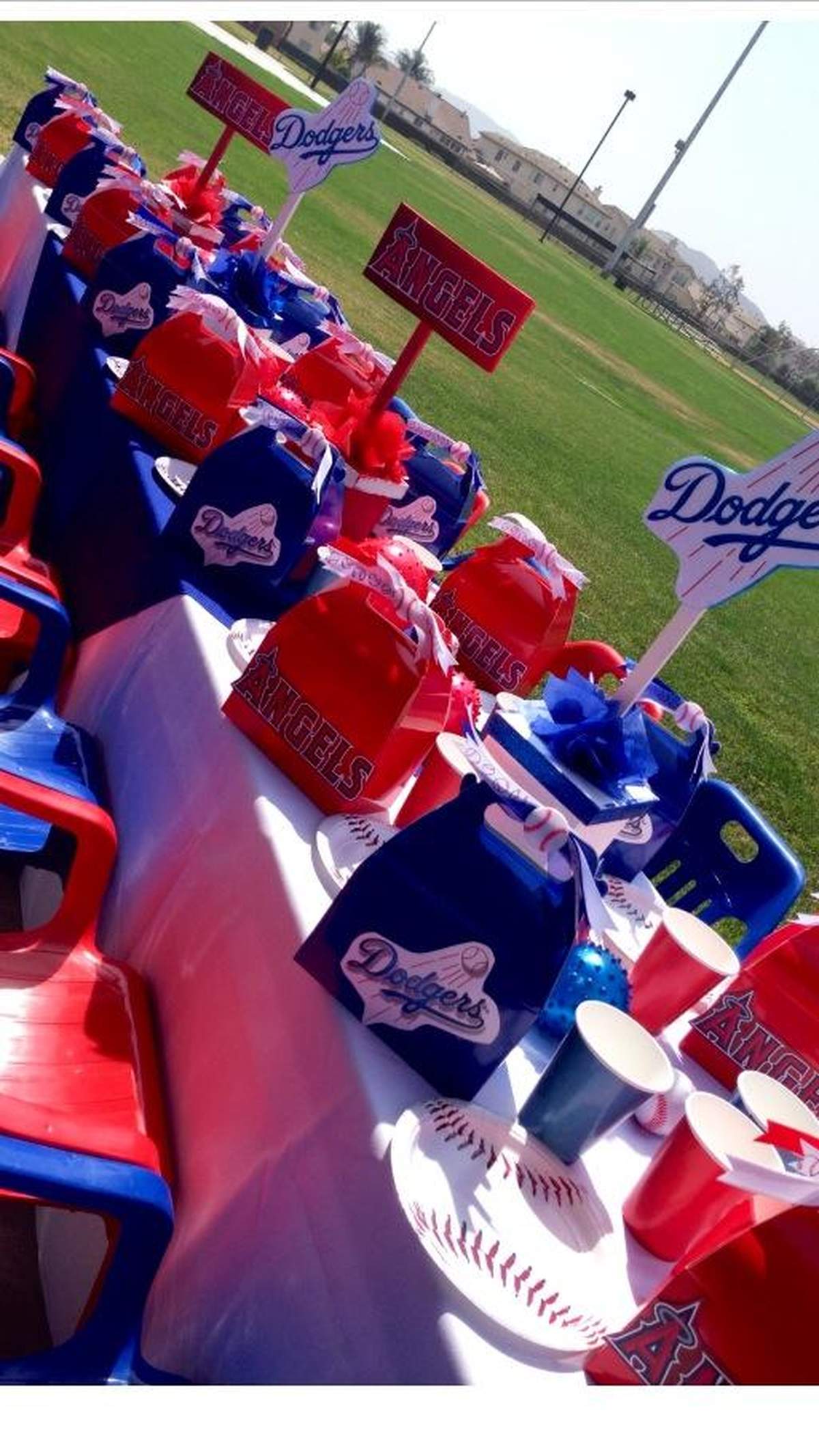 I LOVE BASEBALL - ANGELS AND DODGERS