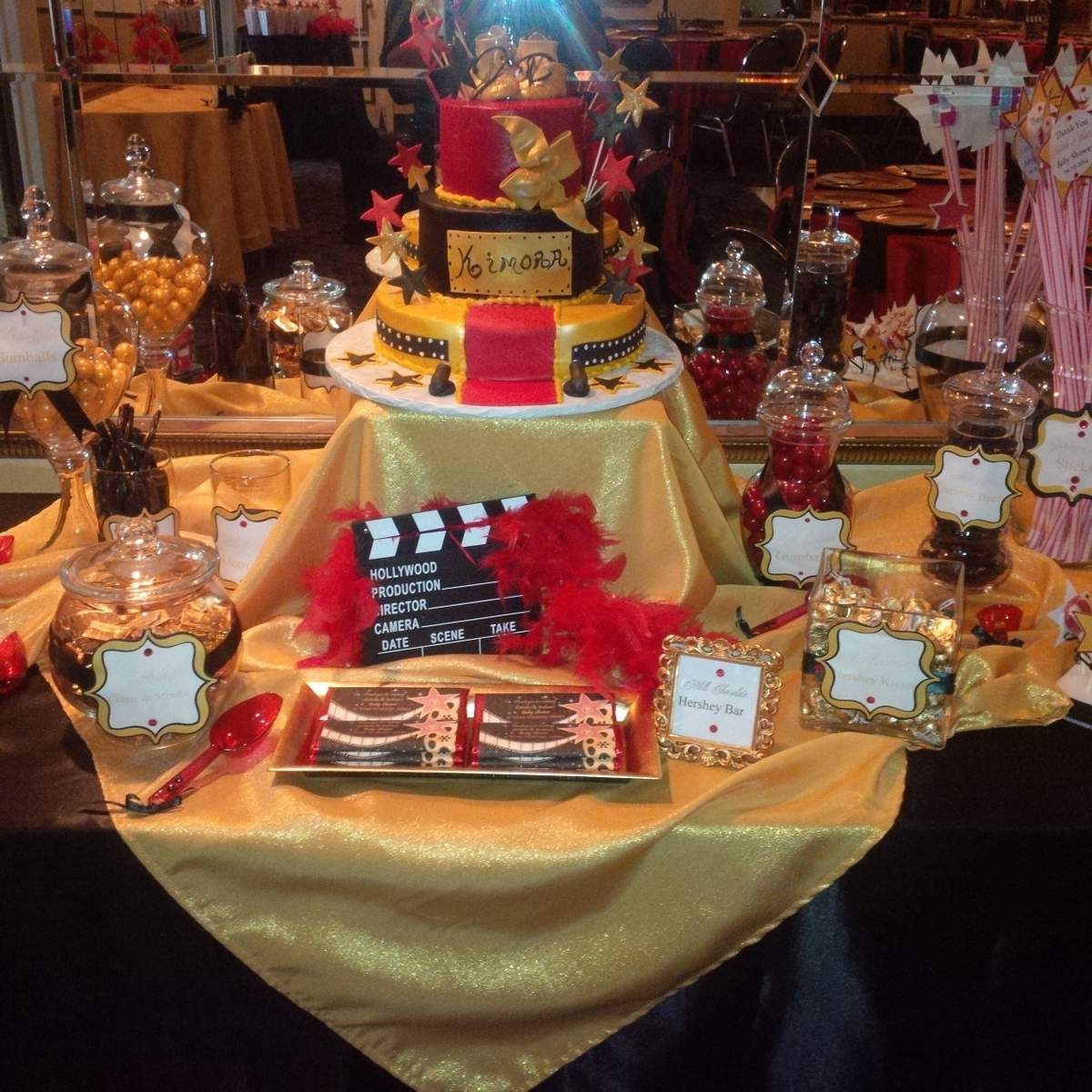 Hollywood/ Red Carpet Baby Shower Party Ideas Photo 2 of 23 Catch