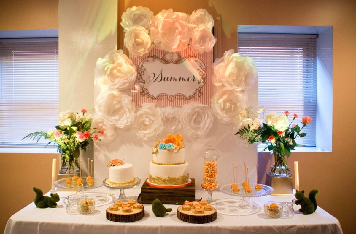 Garden Theme Baby Shower  - Garden